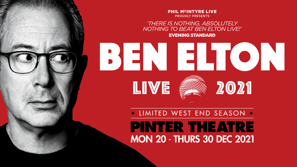 Ben Elton Live Tickets Comedy Tours & Dates ATG Tickets